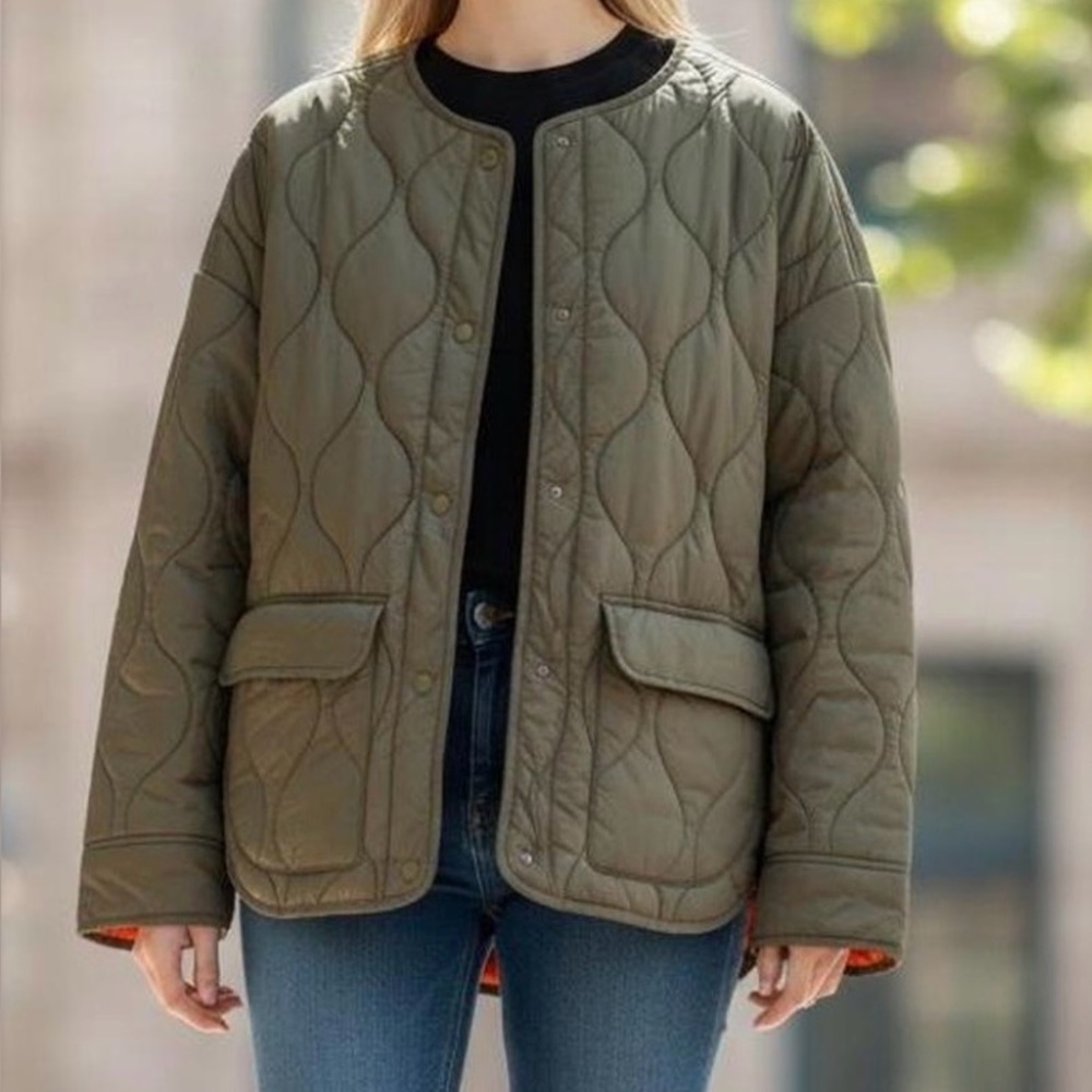 Offline by Aerie Quilted Bomber Jacket, New With Tags‎